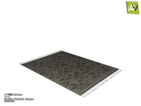 Sims 4 — Irving Rug by ArtVitalex — - Irving Rug - ArtVitalex@TSR, Nov 2020