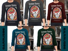 Sims 4 — Demon Hunter Stained Glass Long Sleeve (Male) | Garrus86 by Garrus86 — Demon Hunter's Songs of Death and