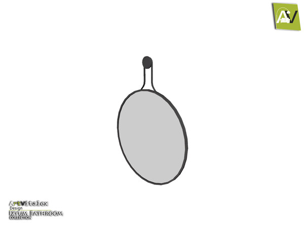 Sims 4 — Izyum Round Mirror by ArtVitalex — - Izyum Round Mirror - ArtVitalex@TSR, Nov 2020