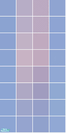 Sims 2 — Bug Tile Set - Blue Wall by s00z — 