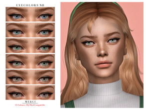 Sims 4 — Eyecolors N41 by -Merci- — New Eyecolors for Sims4 -Eyecolors for both genders and all ages. -No allow for
