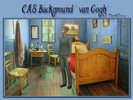 Sims 4 — CAS Background Van Gogh  by DarkSissy — This gives your CAS a new background , van Gogh`s bedroom 