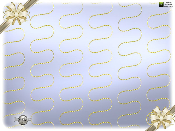 Sims 4 — Segor christmas living room wall garland light2 by jomsims — Segor christmas living room wall garland light2