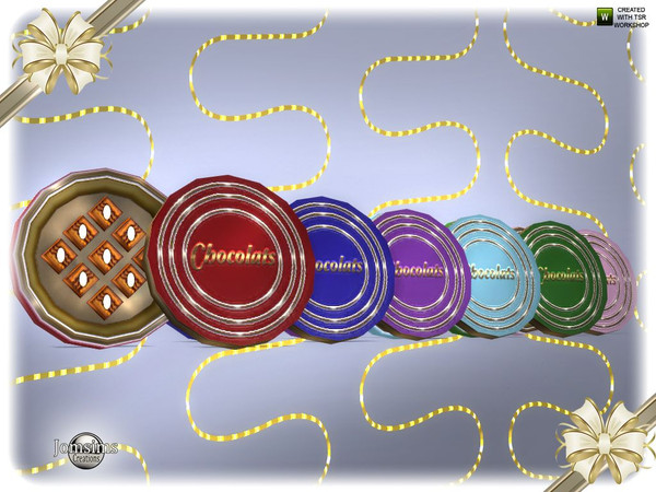 Sims 4 — Segor christmas living room chocolat2 by jomsims — Segor christmas living room chocolat2