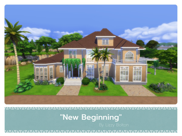 Sims 4 — New Beginning by LizzyBolton — Sul sul my little simmers! This big house is fully furnished and decorated with