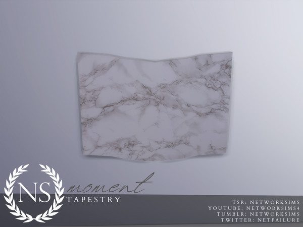 Sims 4 — Tapestry - Moment Bedroom - Networksims by networksims — A wall hanging in 6 different designs.