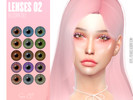 Sims 4 — SERACC - LENSES 02 FOR TS4 by SeraCC — - HQ compatible - 12 colors - Custom thumbnail