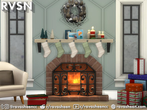 Sims 4 — Up To Snow Good Functional Stocking - TSR Exclusive Mod by RAVASHEEN — Was your sim on the Naughty or Nice list