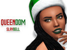 Sims 4 — QUEENDOM: Slay Bells Lip Palette  by Simfan9232 — Brand new Winter Lipstick palette with 22 swatches! All Base