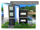 Sims 4 — Small Modern Family Home by Denize2 — Nice small (30x20) house for family of 4/5. 3 bed/2 bath. Fully furnished