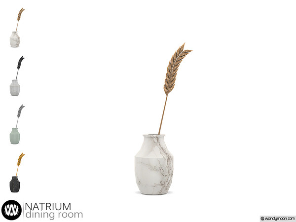 Sims 4 — Natrium Wheat Ear by wondymoon — - Natrium Dining Room - Wheat Ear - Wondymoon|TSR - Creations'2020