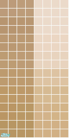 Sims 2 — Elemental Tile Set - Earth Wall by s00z — 