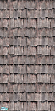 Sims 2 — Back in the Days Weatherbeaten shakes by TSR Archive — You think wooden shakes grow in hardware stores? Nope,