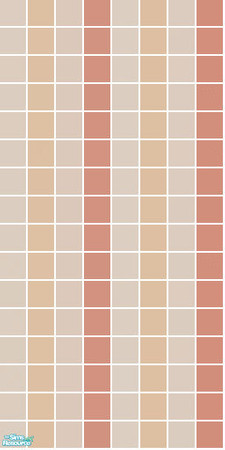 Sims 2 — Kitten Tile Set - Red Wall by s00z — 