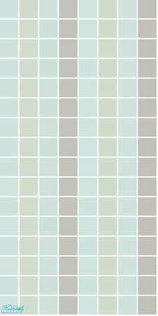 Sims 2 — Kitten Tile Set - Blue Wall by s00z — 