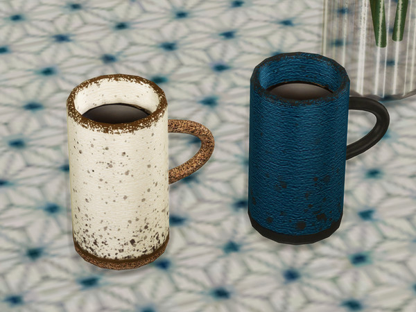 Sims 4 — A cup of coffee by rrtt4 — -New Mesh -8 swatches -Base Game Compatible