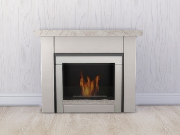 Sims 4 — Scandinavian Living Modern Fireplace by seimar8 — A Modern fireplace. Part of my Scandinavian Living set. Base