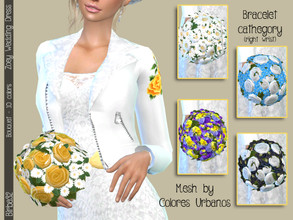 Sims 4 — Wedding bouquet - Mesh needed by Birba32 — A recolor of this gorgeous bouquet of flower made by Colores Urbanos.