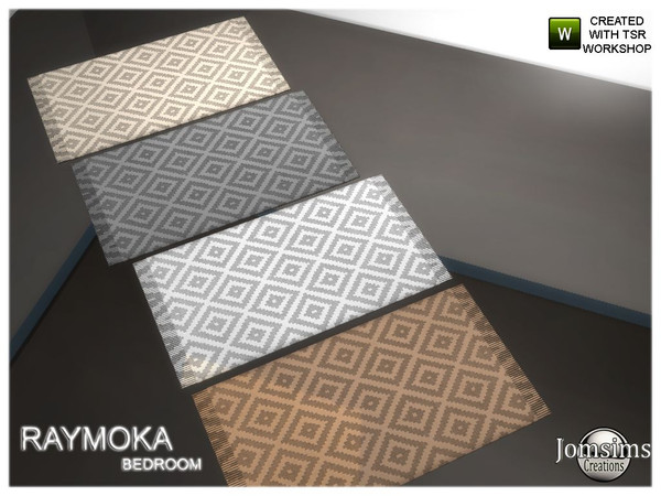 Sims 4 — Raymoka bedroom rug by jomsims — Raymoka bedroom rug
