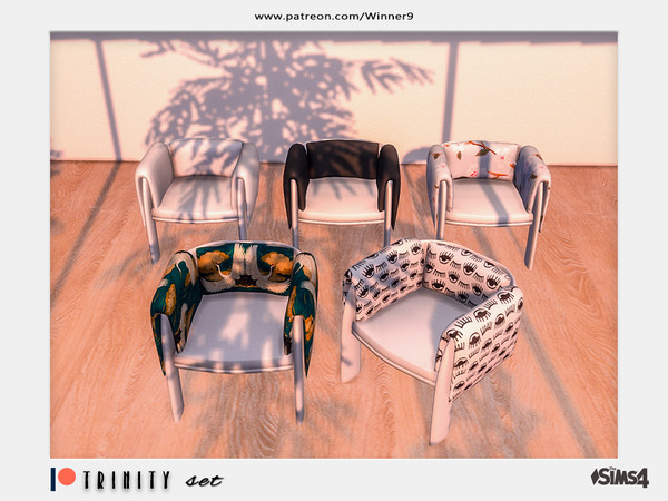 Sims 4 — Trinity - Pillows Patreon  by Winner9 — Pillows from my Trinity set, you can find it easy in your game by typing