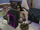 Sims 4 — Kawaii Gaming Pc by Wampirella — Pink kawaii gaming pc for gamers ^^