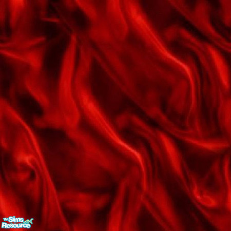 Sims 2 — Red Silk by Evergreen — This is a floor tile that is red silk looking.