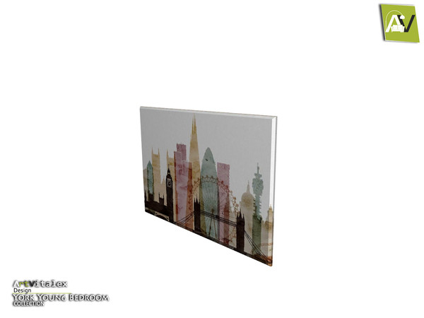 Sims 4 — York Painting by ArtVitalex — - York Painting - ArtVitalex@TSR, Jan 2021