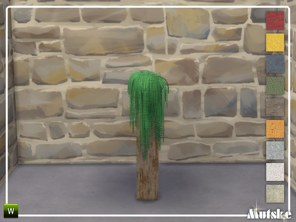 Sims 4 — Walton Clutter Fern Plant by Mutske — This plant is part of the Walton Clutter Set. Made by Mutske@TSR. 