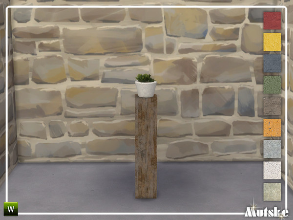 Sims 4 — Walton Clutter Succulent Plant by Mutske — This plant is part of the Walton Clutter Set. Made by Mutske@TSR. 