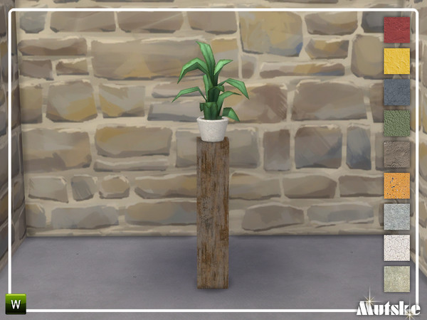 Sims 4 — Walton Clutter Tropical Plant by Mutske — This plant is part of the Walton Clutter Set. Made by Mutske@TSR. 