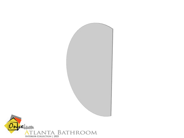 Sims 4 — Atlanta Mirror by Onyxium — Onyxium@TSR Design Workshop Bathroom Collection | Belong To The 2021 Year