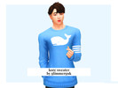 Sims 4 — kore sweater.  by glimmerguk — knitted sweater top for male frame sims. 