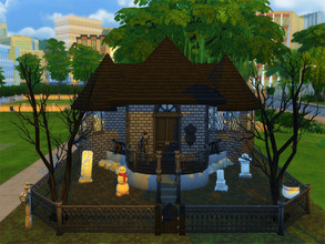 Sims 4 — Lord Von Stein Jr. House by aydoline — This house was build for the humble Lord Von Stein Jr.The secluded lord