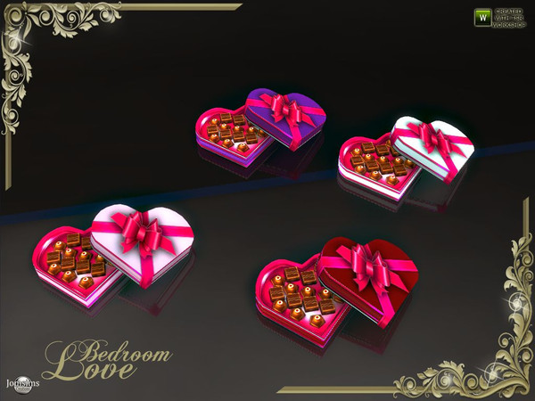 Sims 4 — love decorations choco box1 by jomsims — love decorations choco box1