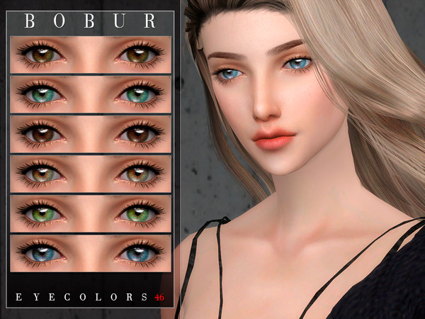 Sims 4 — Bobur Eyecolors 46 by Bobur2 — Eyecolors for all ages all genders 12 colors HQ I hope you like it