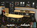 Sims 4 — Kitchen Melusine by Arthermyst — The witch Melusine's exculive's kitchen ! Yes, you read right, she did use it !