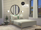 Sims 4 — Hicks Hexagone wallpaper by Cole and Son by Manon4562 — This is the Hicks Hexagone wallpaper from the Cole and