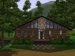 Sims 3 — Cabin Retreat by RomazingCreations — 1 BR/1 Bath - A handmade home with handmade furniture. Cabin for a nice