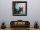 Sims 4 — Hand of GOD Painting by Yongsung Kim by misty4m — Hand of GOD by artist Yongsung Kim