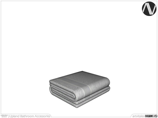 Sims 3 — Upland Towel by ArtVitalex — Bathroom Collection | All rights reserved | Belong to 2021 ArtVitalex@TSR - Custom