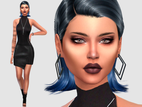 Sims 4 — Ellen Dawson by DarkWave14 — Download all CC's listed in the Required Tab to have the sim like in the pictures.
