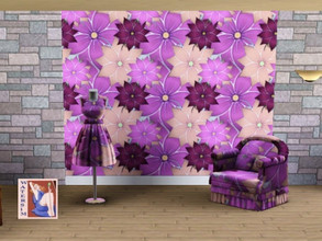 Sims 3 — ws Flower Hibiscus by watersim44 — Selfmade created a Pattern FlowerHibiscus for your Sims. Creation by