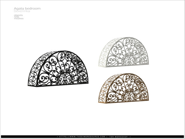 Sims 4 — [Agata bedroom] - window forget trim by Severinka_ — Window forget trim From the set 'Agata bedroom decor' Build