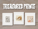 Sims 4 — Treasured Prints by LEOLOLAsims — Three mysterious prints.
