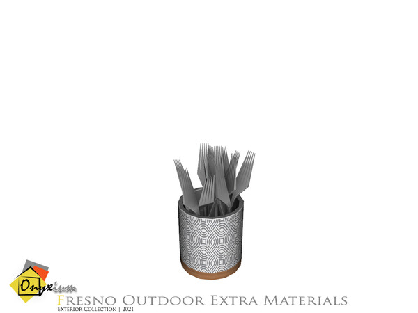 Sims 4 — Fresno Forks In Glass by Onyxium — Onyxium@TSR Design Workshop Outdoor And Garden Collection | Belong To The