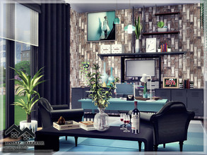 Sims 4 — TAWIP - OFFICE by marychabb — I present a room - Living room, that is fully equipped. Tested. Cost: 14,576$