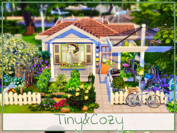 Sims 4 — Tiny&Cozy by simmer_adelaina — ---PLEASE DON'T FORGET ABOUT MOO BEFORE PLACING--- Hello everyone! I built