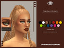 Sims 4 — UghWhateverMom - Claudiu (Eyeliner) by ughwhatevermom — I made this eyeliner inspired by an amazing makeup