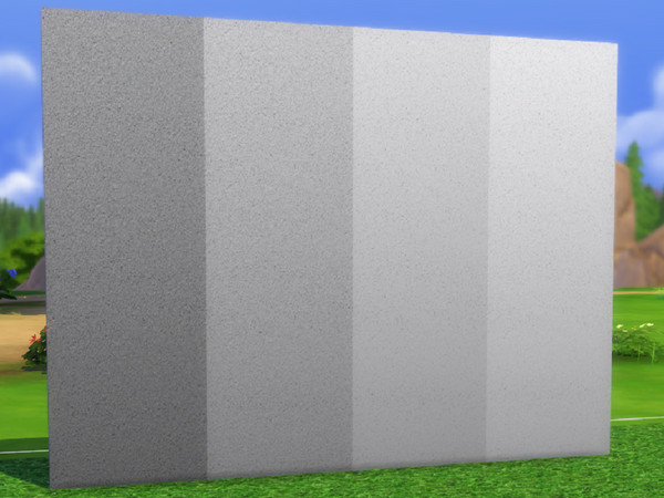 Sims 4 — Modern Exterior Outdoor Stucco by seimar8 — Outdoor stucco walls. comes in four swatch patterns. Part of Modern