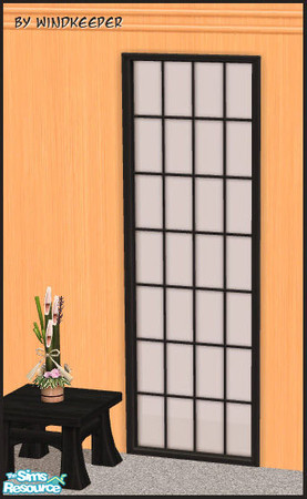 Sims 2 — Tokyo 1t screen window by Windkeeper — Linked to Tokyo main window for colors. Requires that file to work.